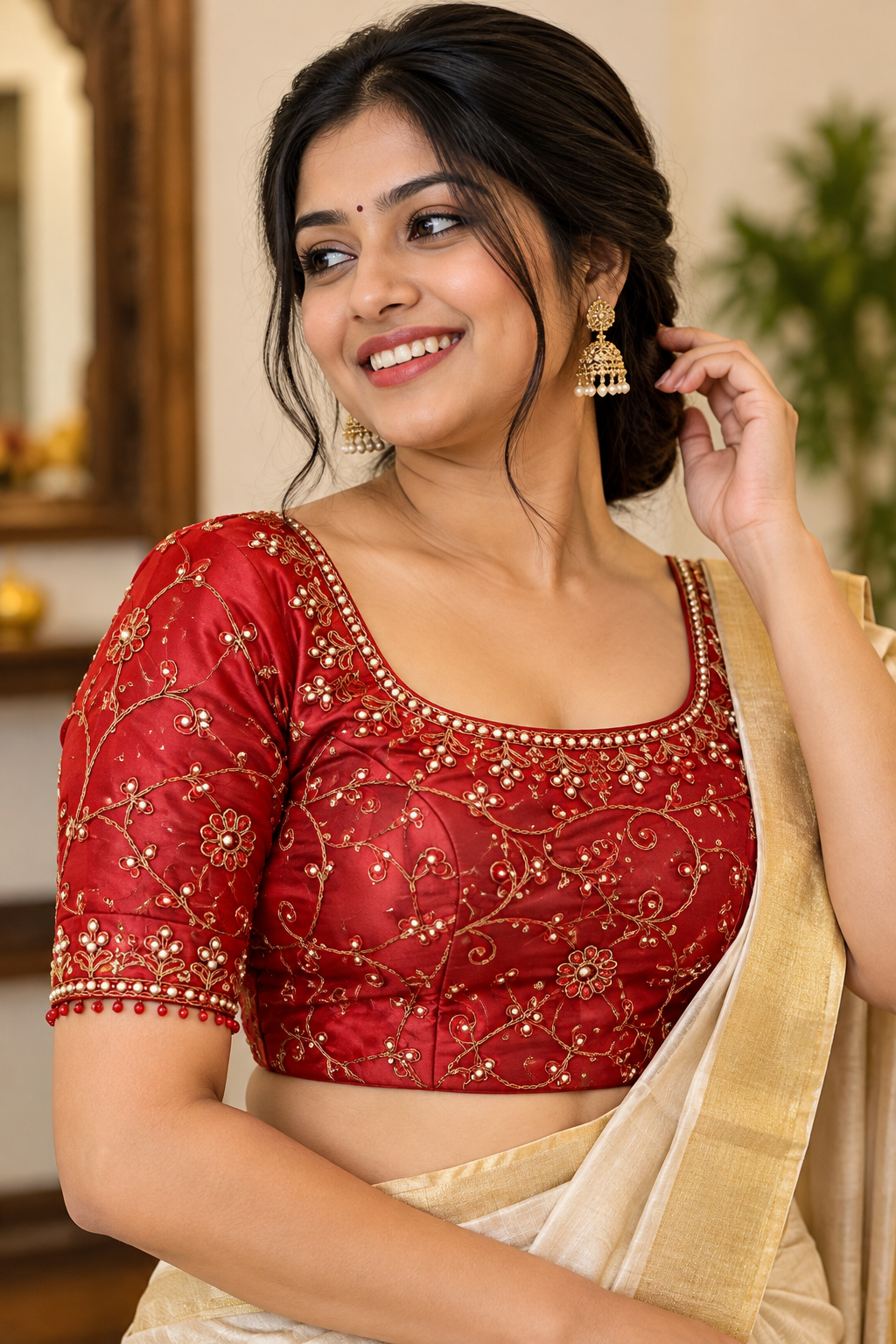 Blouse design inspiration model 1