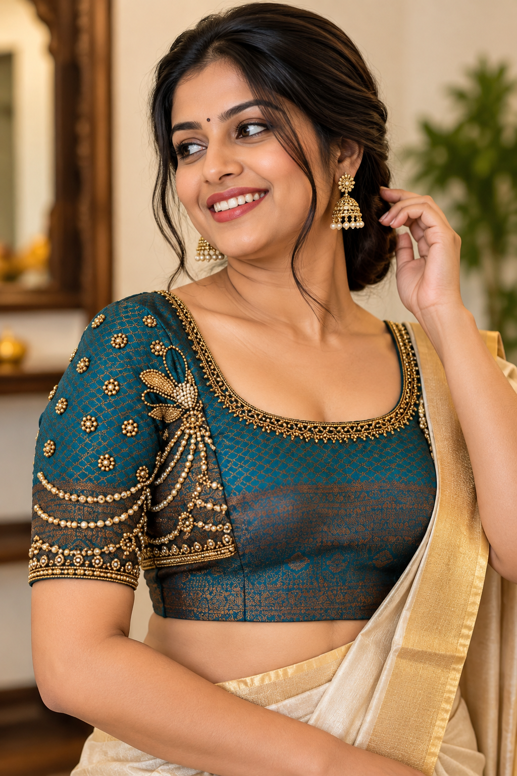 Blouse design inspiration model 3
