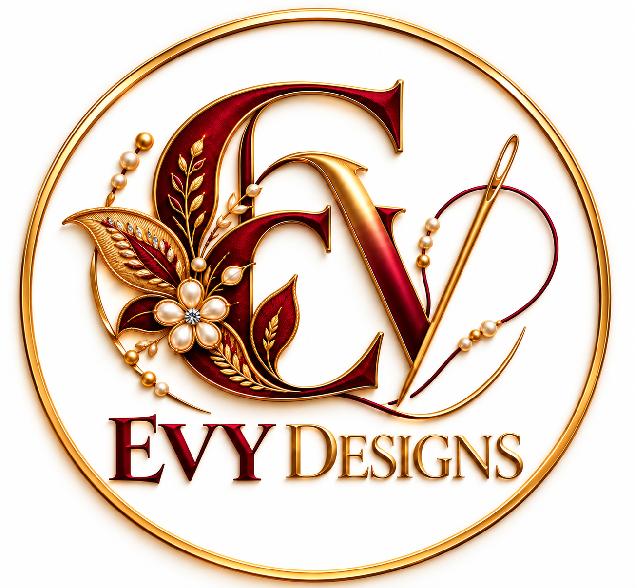 EVY DESIGNS official logo